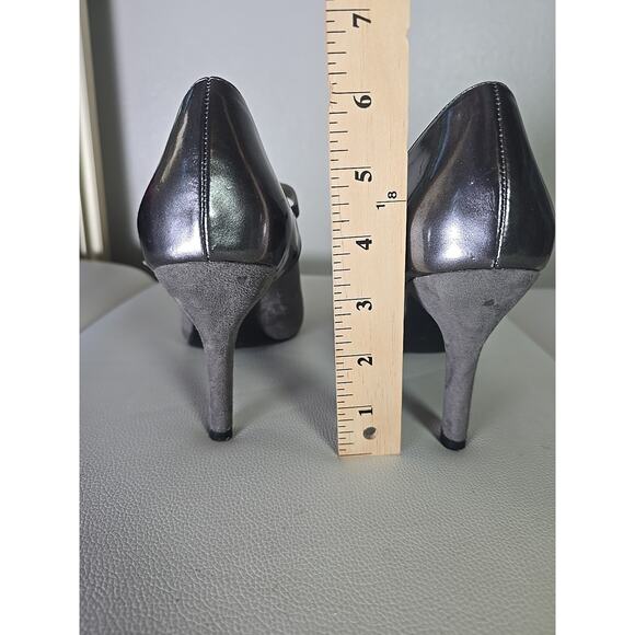 Suede 90s MaryJanes 8.5M Cushion For Comfort Acedemiacore Chic Worthington - Picture 4 of 11